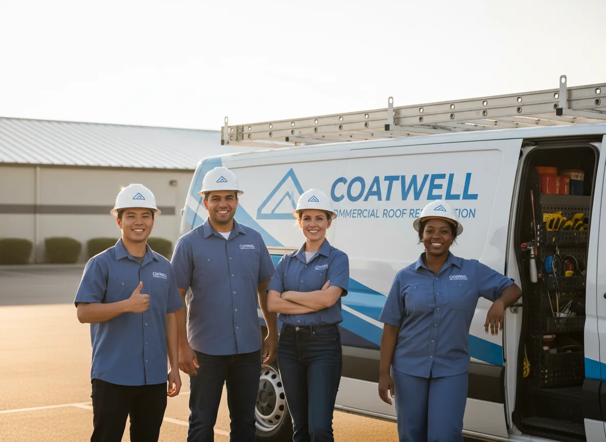 Commercial roof coating company in Champaign, IL
